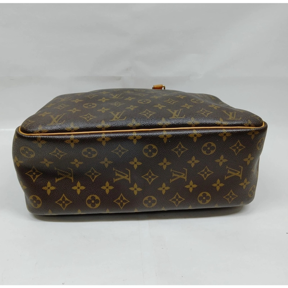 Women's Louis Vuitton Brown Monogram Leather Deauville Handbag - Picture 5 of 9